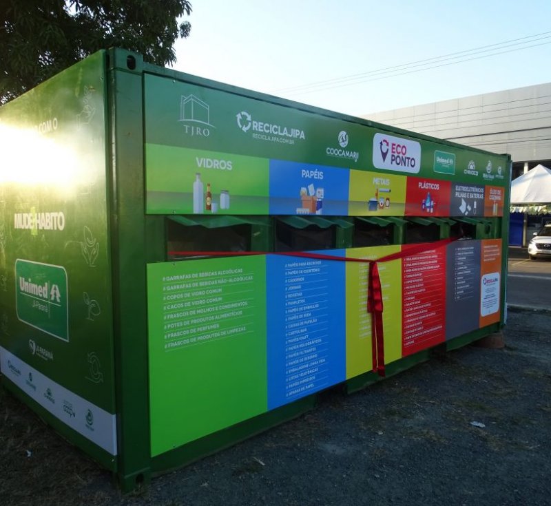 Lançamento do 1º ECOPONTO Ji-Paraná  