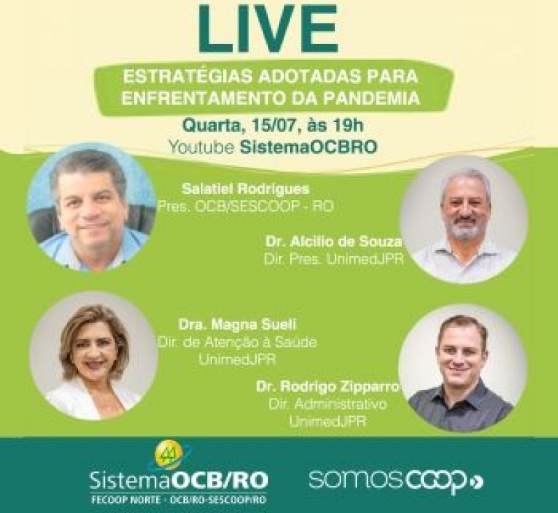 Live - Estratégias adotadas para enfrentamento da Pandemia