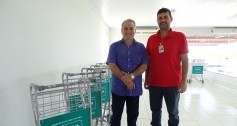 Unimed entrega carrinhos de bagagens