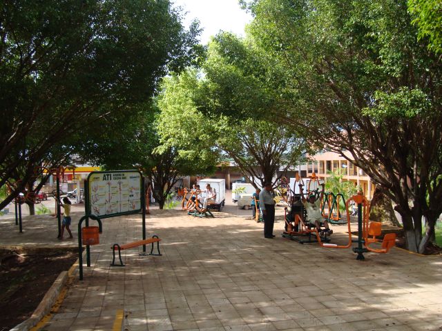 Academia ao ar livre, incentivo à vida saudável