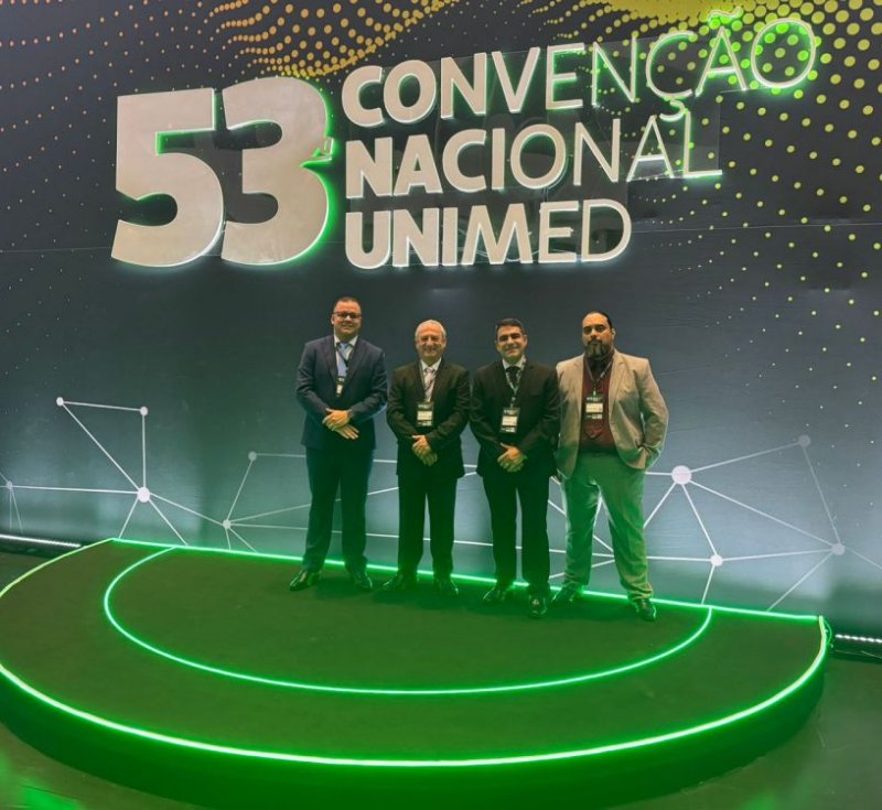 Representantes da Unimed Centro Rondônia participam da 53ª Convenção Nacional Unimed