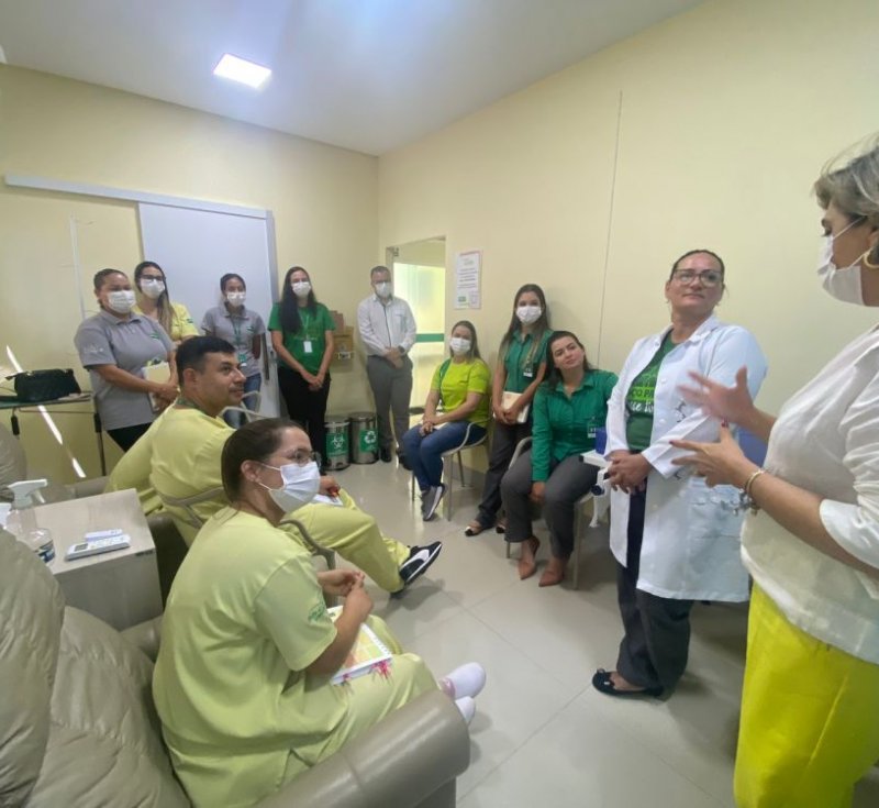 Visita da Diretora de Atenção à Saúde nos Serviços Próprios