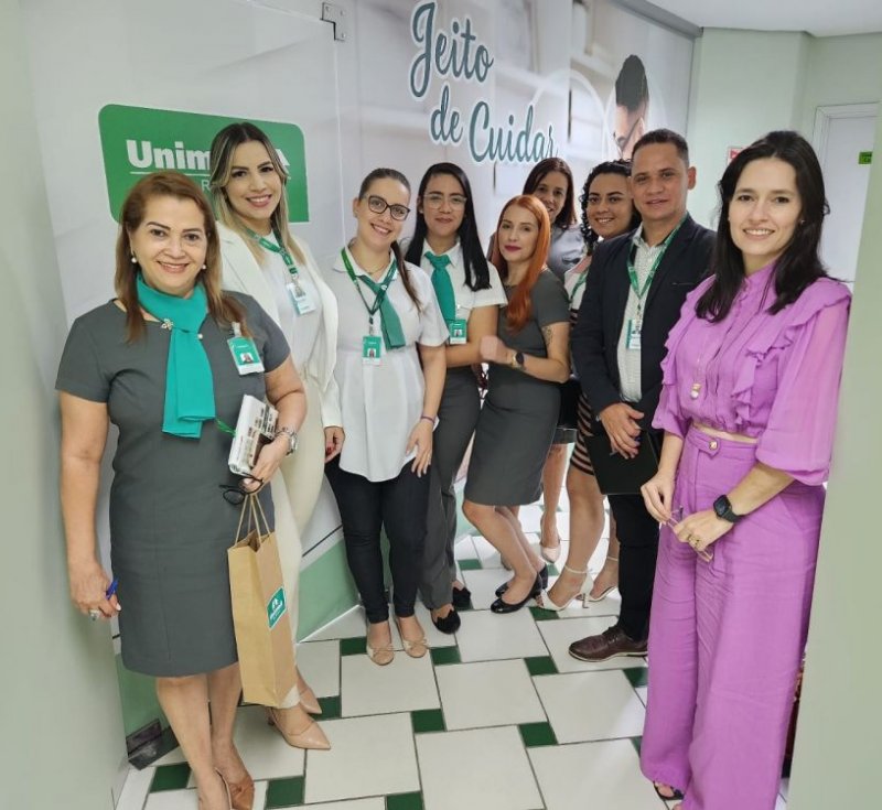 Gestores da Unimed Rio Branco visitam a Unimed Centro Rondônia.